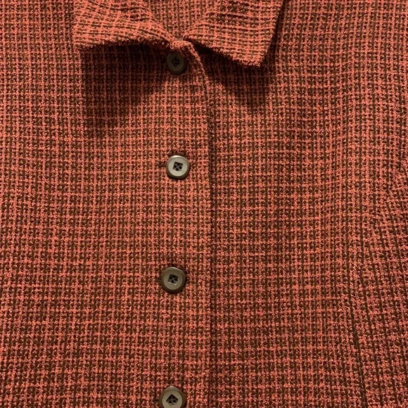 3/$15 N Touch Salmon/brown size 16 petite suit jacket - Picture 2 of 9